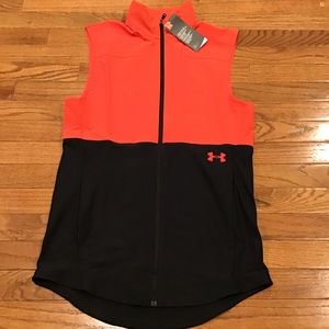 Under Armour Vanish Red & Black Hybrid Training Vest 1327655 - Men’s Size Small
